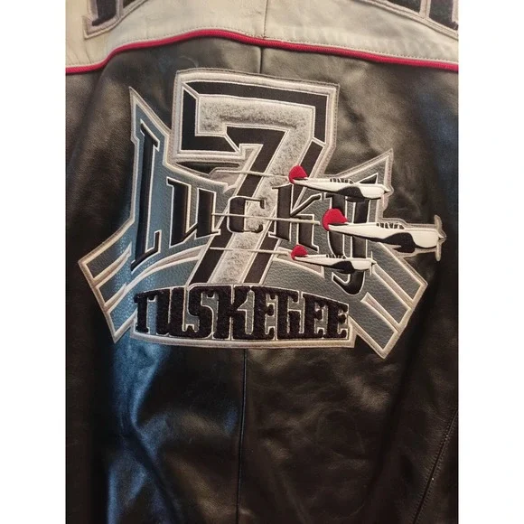 Avirex 7Lucky Tuskegee Leather Mens Size 3XL See Description